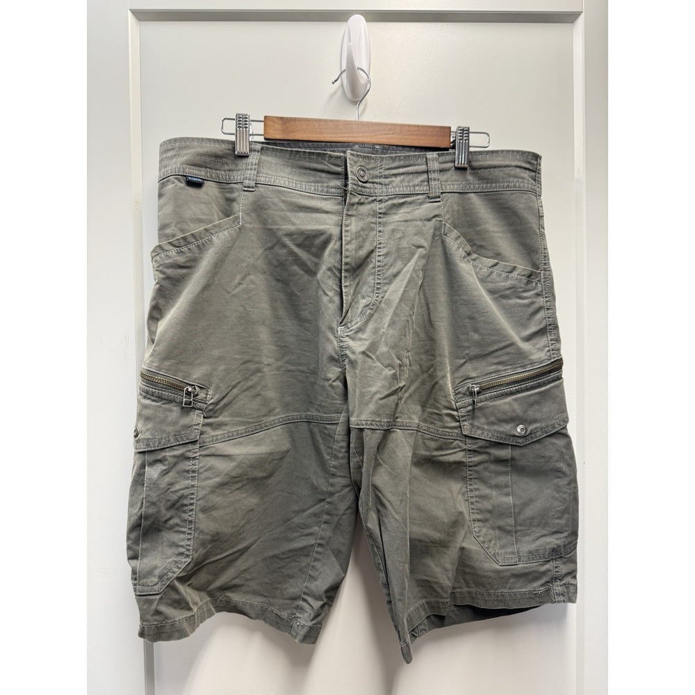Kuhl Men's Shorts 10" Cargo Shorts Size 36 Gunmetal Grey 5125